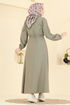 Dress 15900OLA1188-MS Light Khaki - Thumbnail
