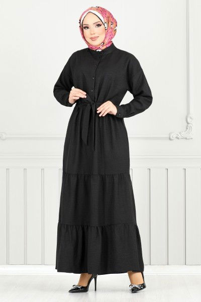 MRV B.İ.S.S.K. - Dress 16162BSK984-M Black