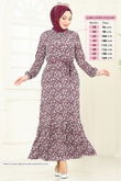 B.O. - Dress 170BO429-MS Burgundy