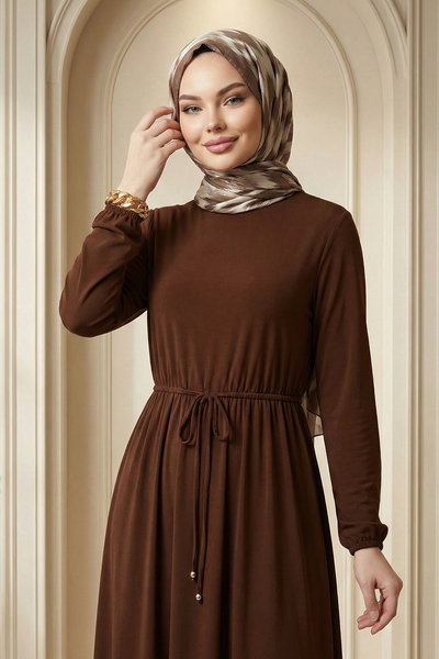 MRV Z.N.N. - Dress 1934ZNN894-M Brown - 426556