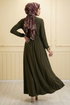 Dress 1934ZNN894-M Khaki - Thumbnail