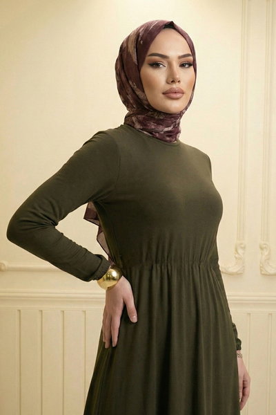 MRV Z.N.N. - Dress 1934ZNN894-M Khaki - 426552