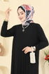 الفستان أسود 1935ZNN863-MS - Thumbnail