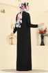 الفستان أسود 1935ZNN863-MS - Thumbnail