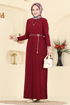 Dress 1935ZNN863-MS Burgundy - Thumbnail