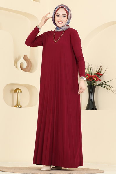 Z.N.N. - Dress 1935ZNN863-MS Burgundy - 428293