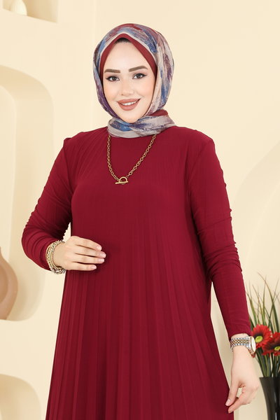 Z.N.N. - Dress 1935ZNN863-MS Burgundy - 428294