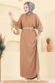 E.R.K. - Dress 2000ERK1158-MS Biscuit