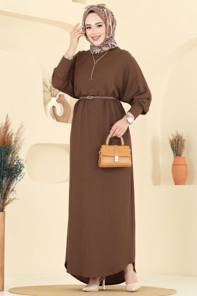 E.R.K. - Dress 2000ERK1158-MS Brown