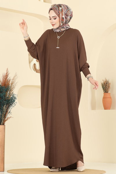 E.R.K. - Dress 2000ERK1158-MS Brown - 427789