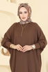 Dress 2000ERK1158-MS Brown - Thumbnail