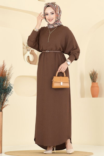 E.R.K. - Dress 2000ERK1158-MS Brown - 427792