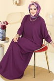 E.R.K. - Dress 2000ERK1158-MS Damson