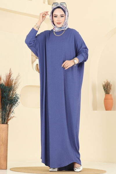 E.R.K. - Dress 2000ERK1158-MS Indigo - 398340