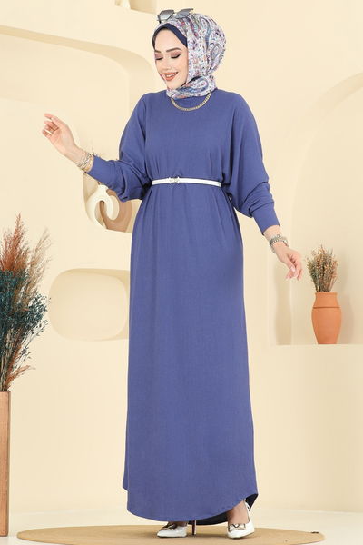 E.R.K. - Dress 2000ERK1158-MS Indigo - 398342