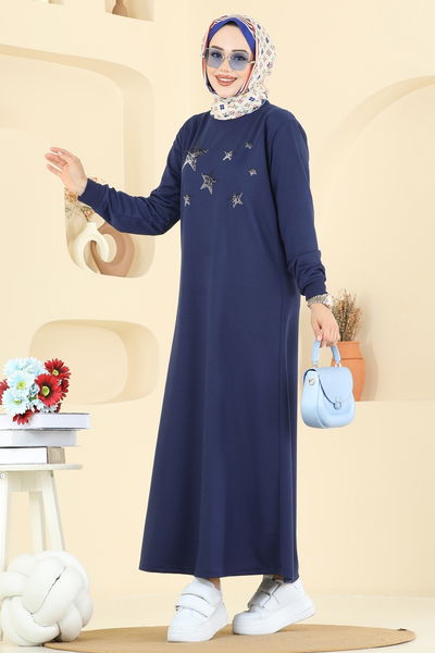 O.Z.N. - Dress 201OZN1046-MS Navy Blue - 397246
