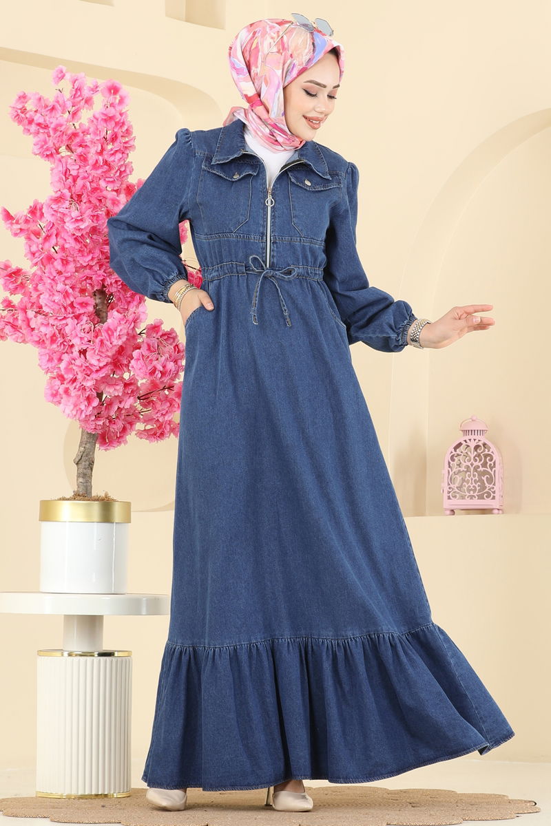 Dress 202502TEG847-MS Dark Denim