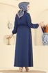 Dress 2029FON792-MS Navy Blue - Thumbnail