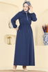 Dress 2029FON792-MS Navy Blue - Thumbnail