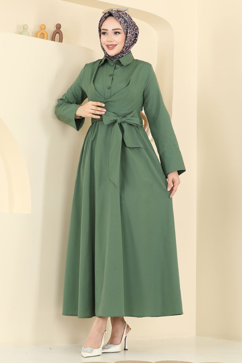 Dress 202ART1138-MS Khaki