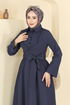 Dress 202ART1138-MS Navy Blue - Thumbnail