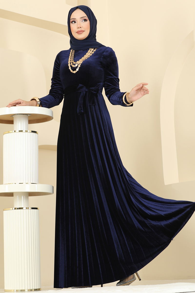 Dress 2047MEY846-MS Navy Blue