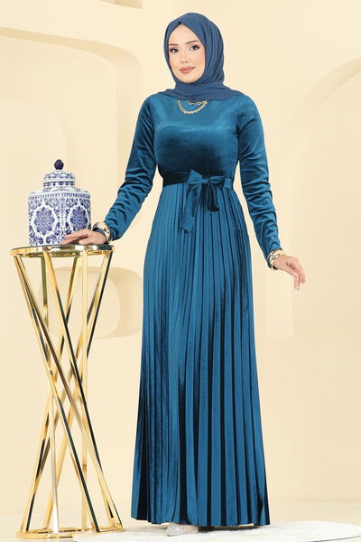 M.E.Y. - Dress 2047MEY846-MS Petroleum - 395992