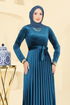 Dress 2047MEY846-MS Petroleum - Thumbnail