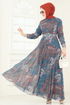 Dress 204AL357-MS Petroleum - Thumbnail