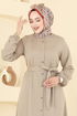 Dress 2052ERK1158-MS Stone - Thumbnail