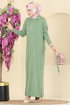 Dress 211440TPK1167-MS Almond Green - Thumbnail