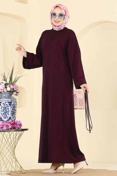 M.P.R. - Dress 21182MPR1163-MS Burgundy - 409331