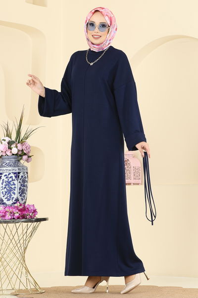 M.P.R. - Dress 21182MPR1163-MS Navy Blue - 409387