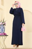M.P.R. - Dress 21182MPR1163-MS Navy Blue