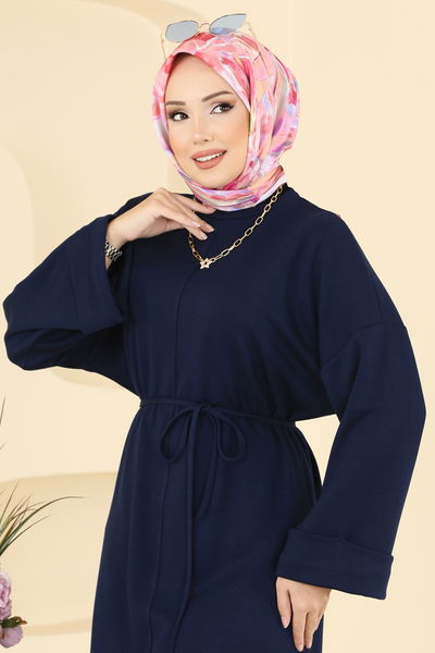 M.P.R. - Dress 21182MPR1163-MS Navy Blue - 409390