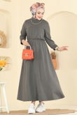 M.P.R. - Dress 21201MPR1163-MS Anthracite