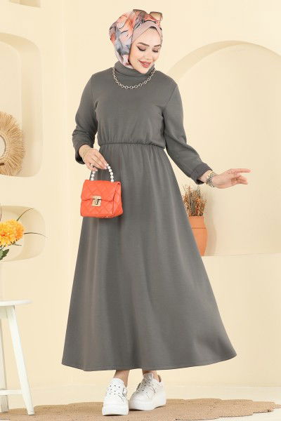 M.P.R. - Dress 21201MPR1163-MS Anthracite
