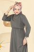 Dress 21201MPR1163-MS Anthracite - Thumbnail