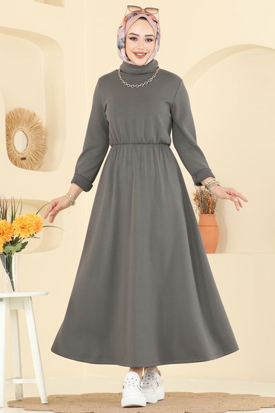 M.P.R. - Dress 21201MPR1163-MS Anthracite - 412235