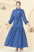 Dress 2123MP806-MS Indigo - Thumbnail