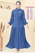 Dress 2123MP806-MS Indigo - Thumbnail