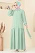 Dress 2123MP806-MS Water Green - Thumbnail