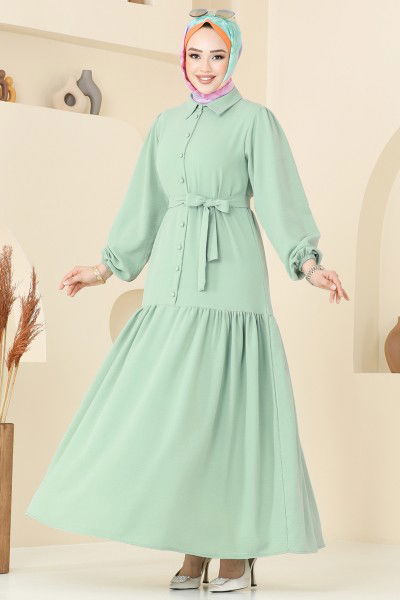 M.P. - Dress 2123MP806-MS Water Green