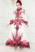 Dress 21306JNF844-MS Fuchsia - Thumbnail