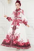 Dress 21306JNF844-MS Fuchsia - Thumbnail