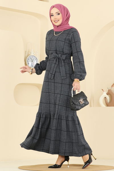 U.K.B. - Dress 22009UKB139-MS Anthracite - 417503