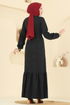 الفستان أسود 22009UKB139-MS - Thumbnail