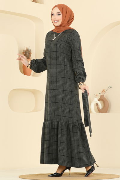 U.K.B. - Dress 22009UKB139-MS Khaki - 417515