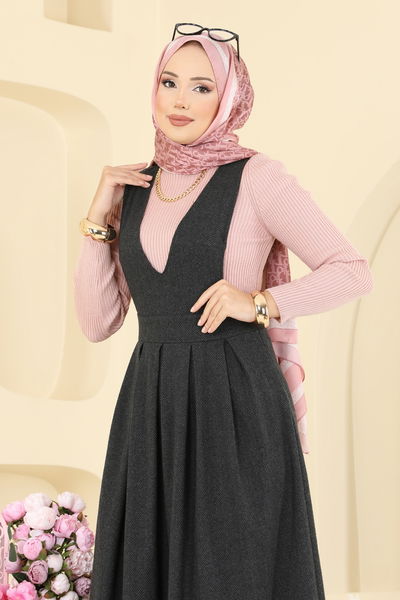 U.K.B.K. - DRESS 22021UKBK1160-MS Anthracite - 414673