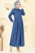 الفستان ازرق 23008UKB139-MS - Thumbnail